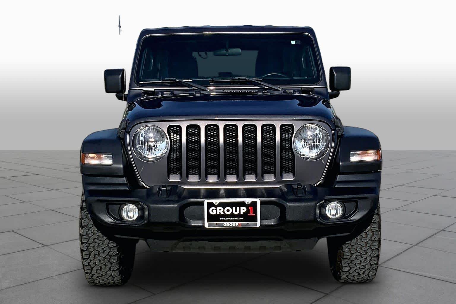 2022 Jeep Wrangler Unlimited Sport S Granite Crystal Metallic Clearcoat at Beck & Masten Kia