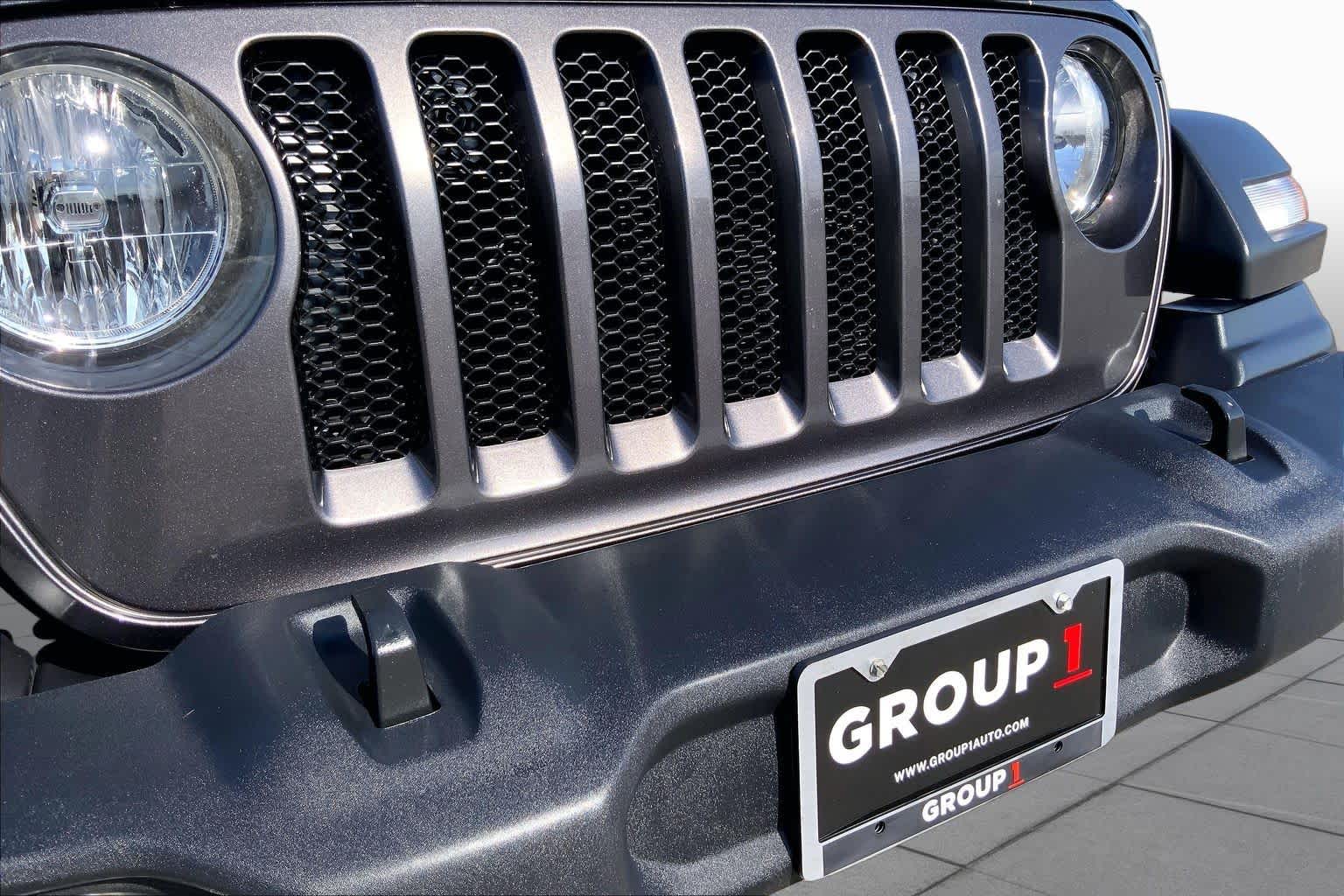 2022 Jeep Wrangler Unlimited Sport S Granite Crystal Metallic Clearcoat at Beck & Masten Kia