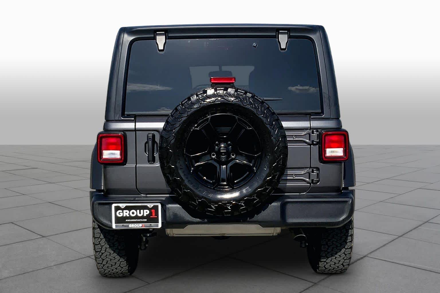 2022 Jeep Wrangler Unlimited Sport S Granite Crystal Metallic Clearcoat at Beck & Masten Kia