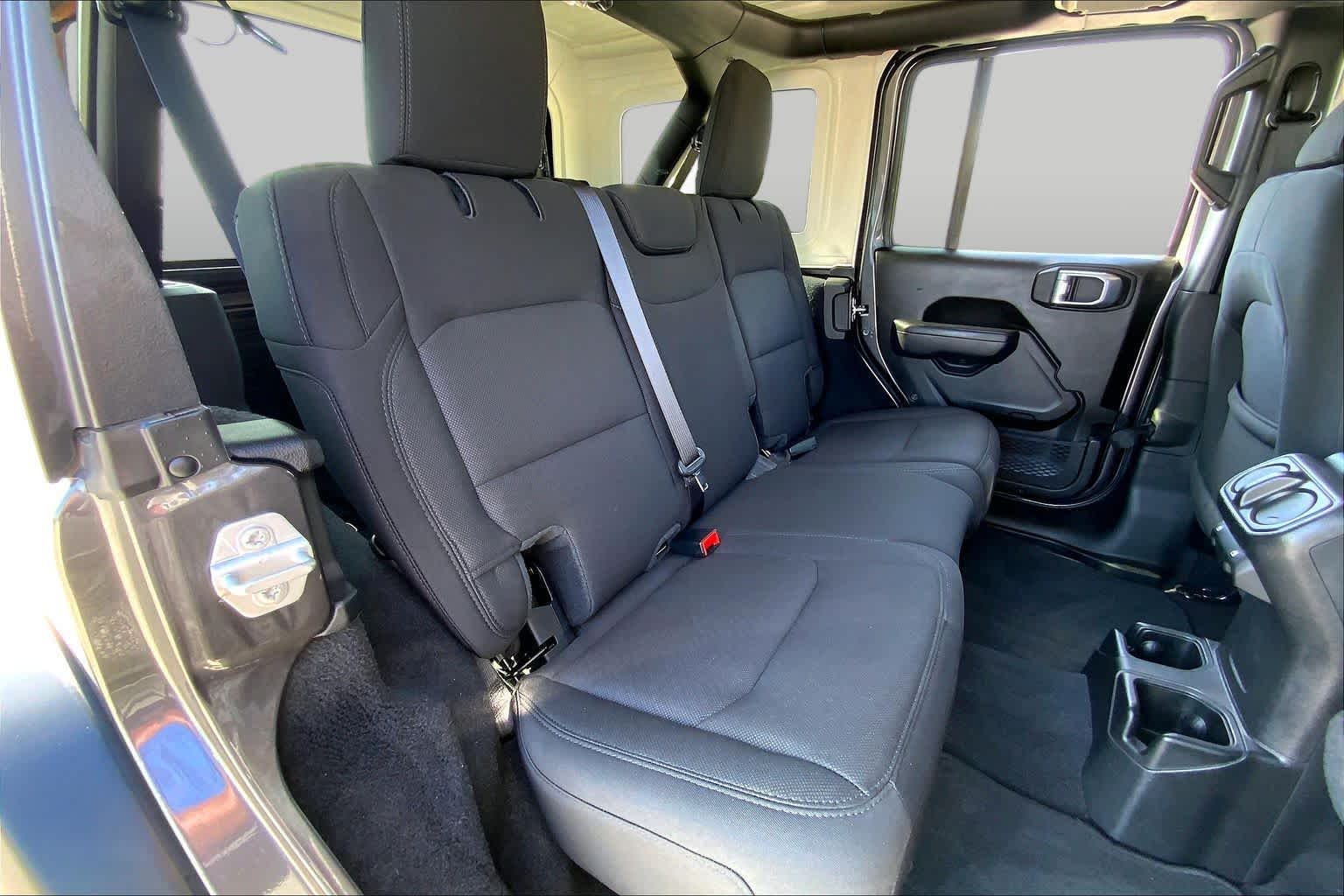 2022 Jeep Wrangler Unlimited Sport S Granite Crystal Metallic Clearcoat at Beck & Masten Kia