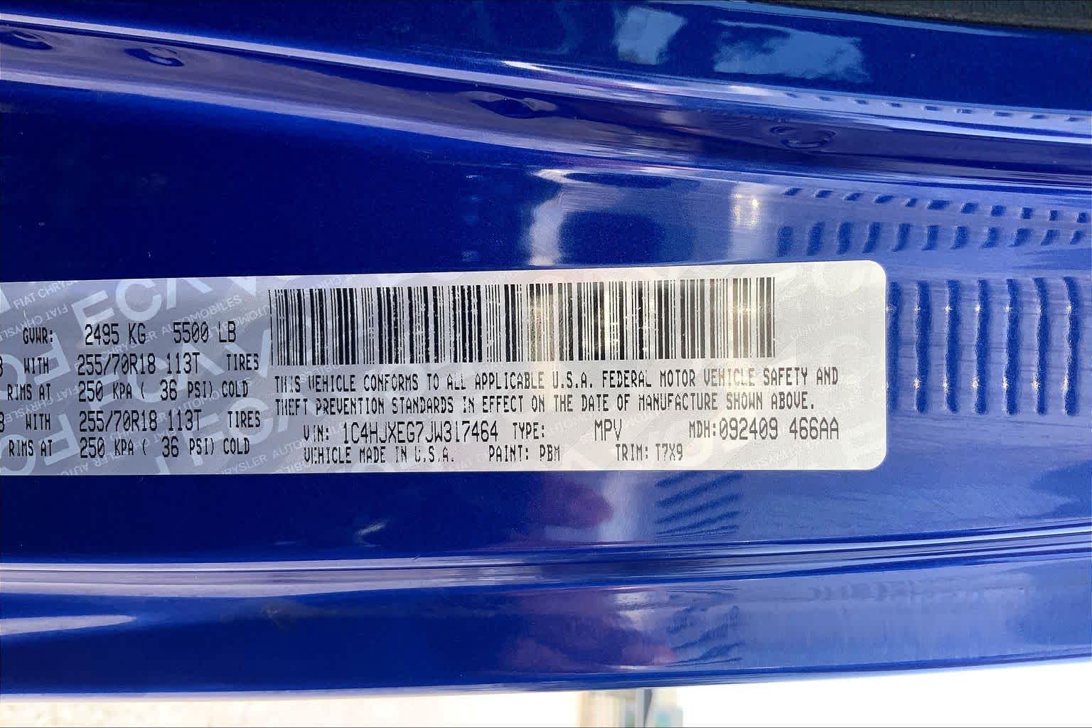 2018 Jeep Wrangler Unlimited Sahara Ocean Blue Metallic Clearcoat at Mac Haik CDJR North Houston