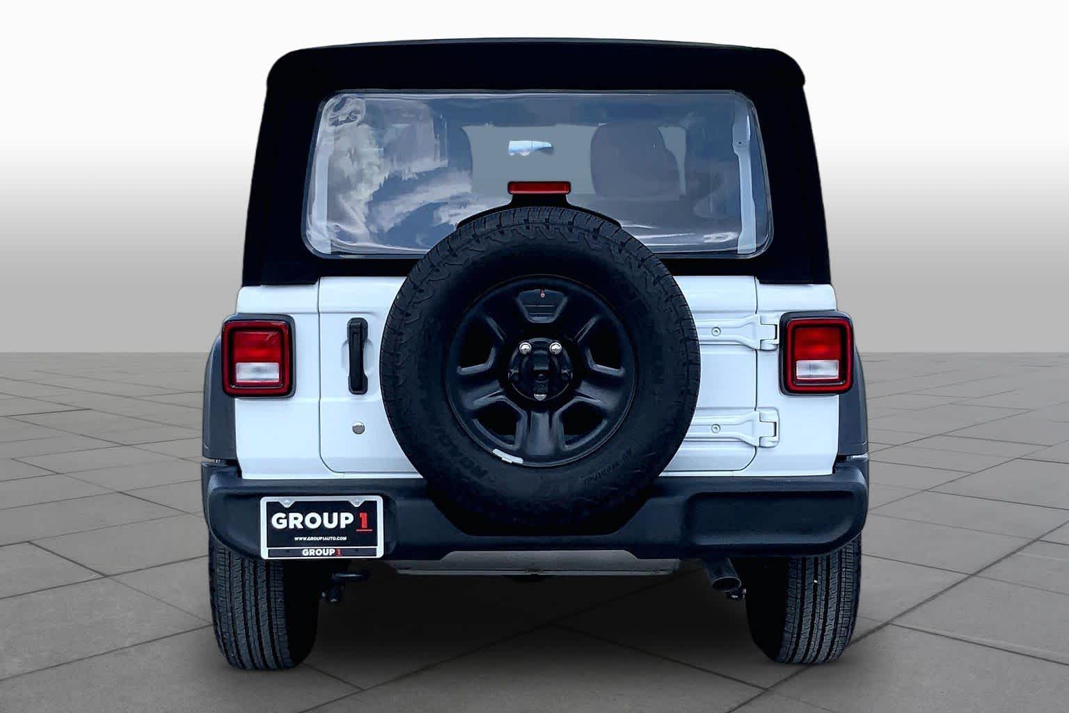 2024 Jeep Wrangler Sport Bright White Clearcoat at Mac Haik CDJR North Houston