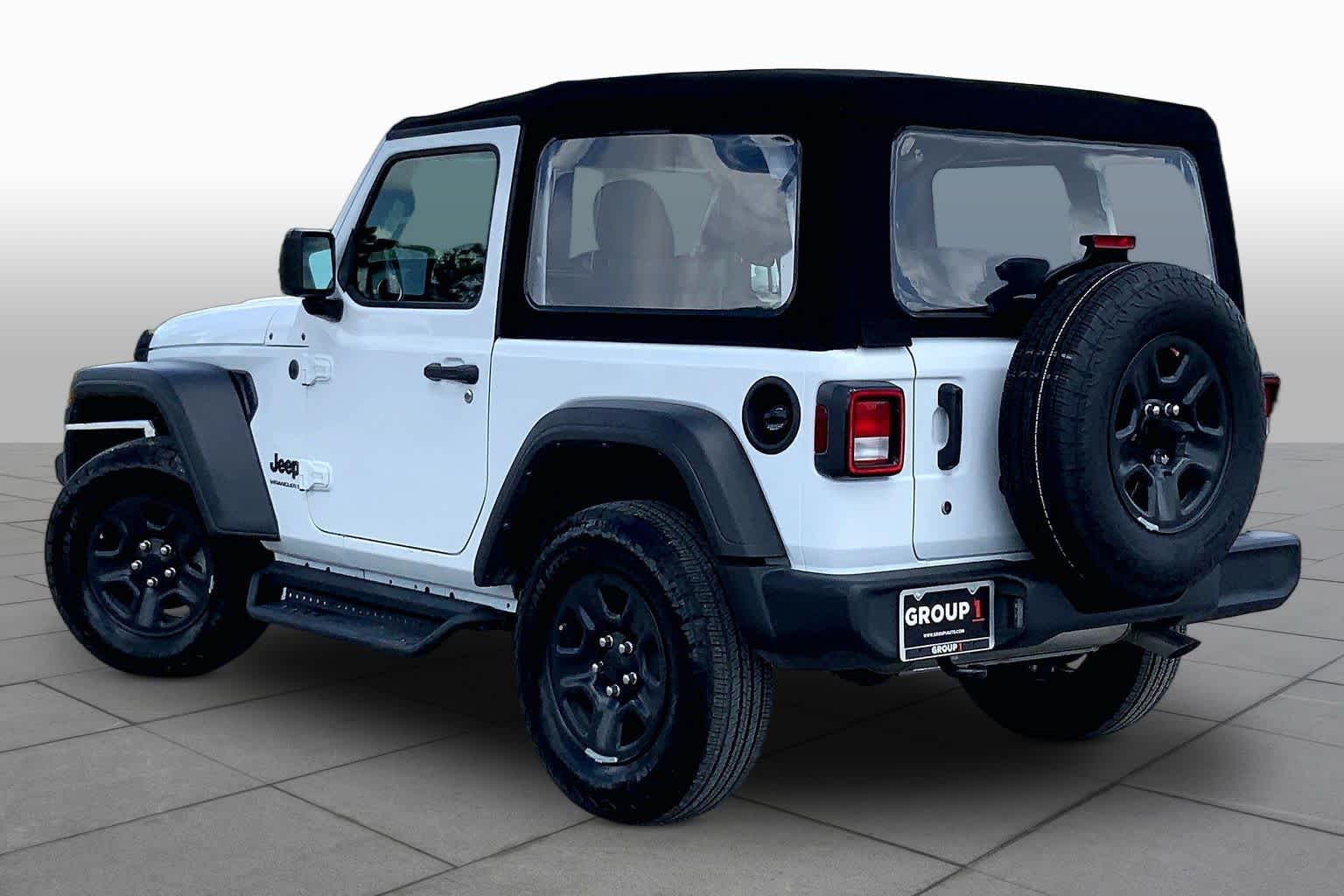 2024 Jeep Wrangler Sport Bright White Clearcoat at Mac Haik CDJR North Houston