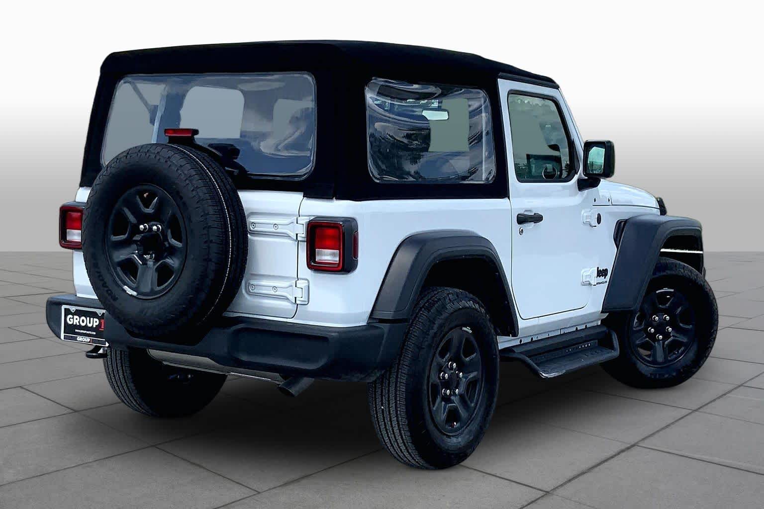 2024 Jeep Wrangler Sport Bright White Clearcoat at Mac Haik CDJR North Houston