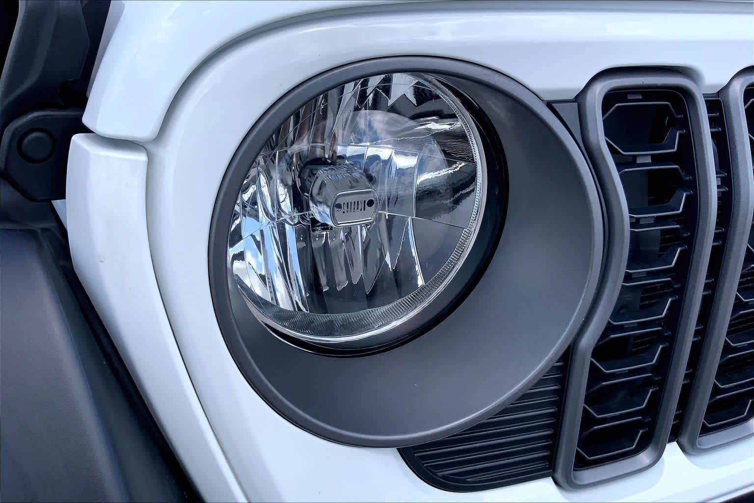 2024 Jeep Wrangler Sport Bright White Clearcoat at Mac Haik CDJR North Houston