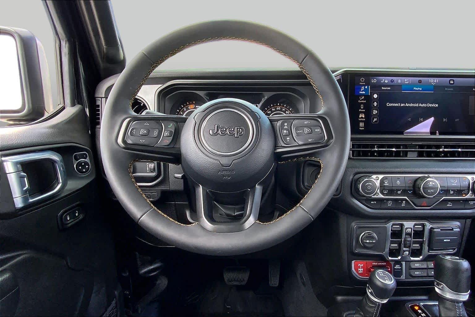 2024 Jeep Wrangler Willys Black Clearcoat at Mac Haik CDJR North Houston