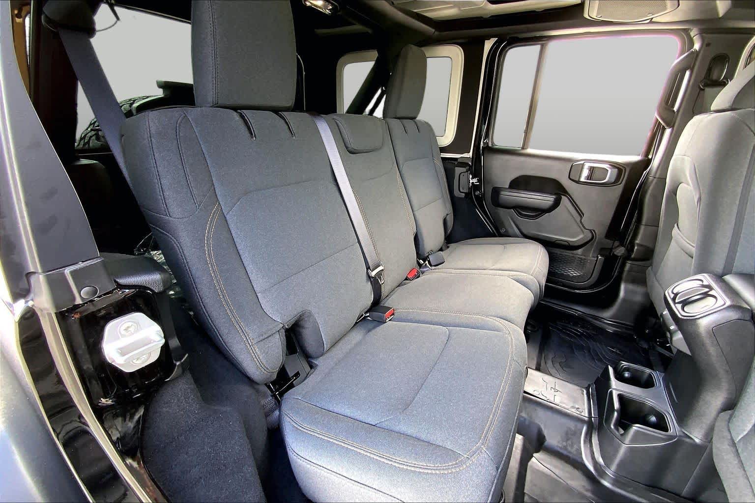 2024 Jeep Wrangler Willys Black Clearcoat at Mac Haik CDJR North Houston