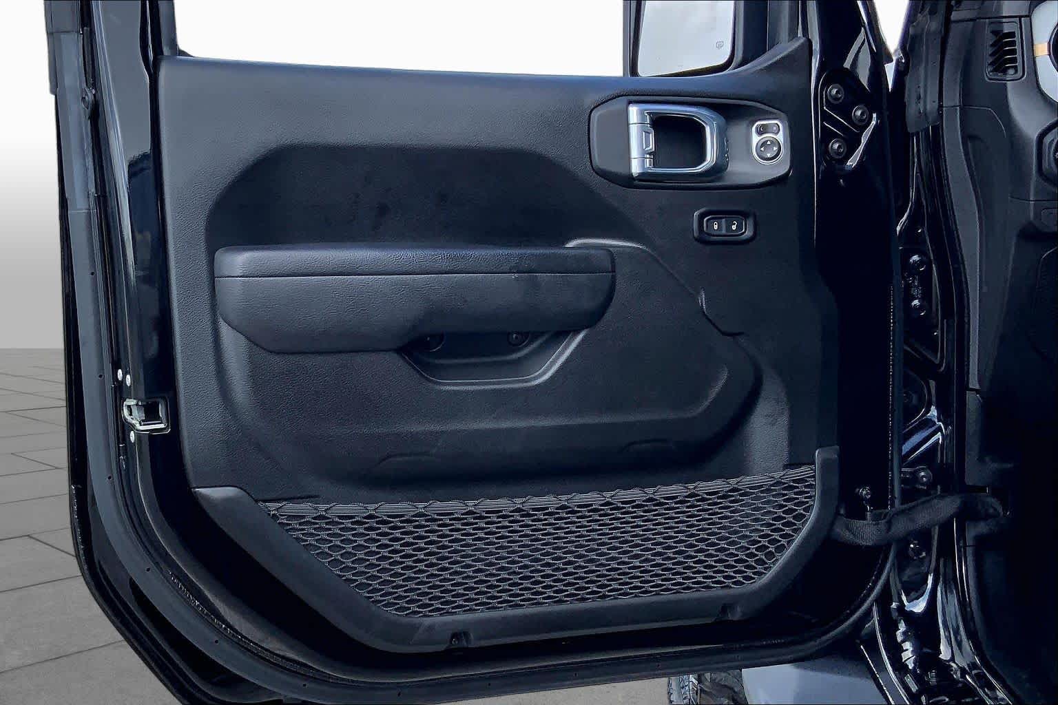 2024 Jeep Wrangler Willys Black Clearcoat at Mac Haik CDJR North Houston