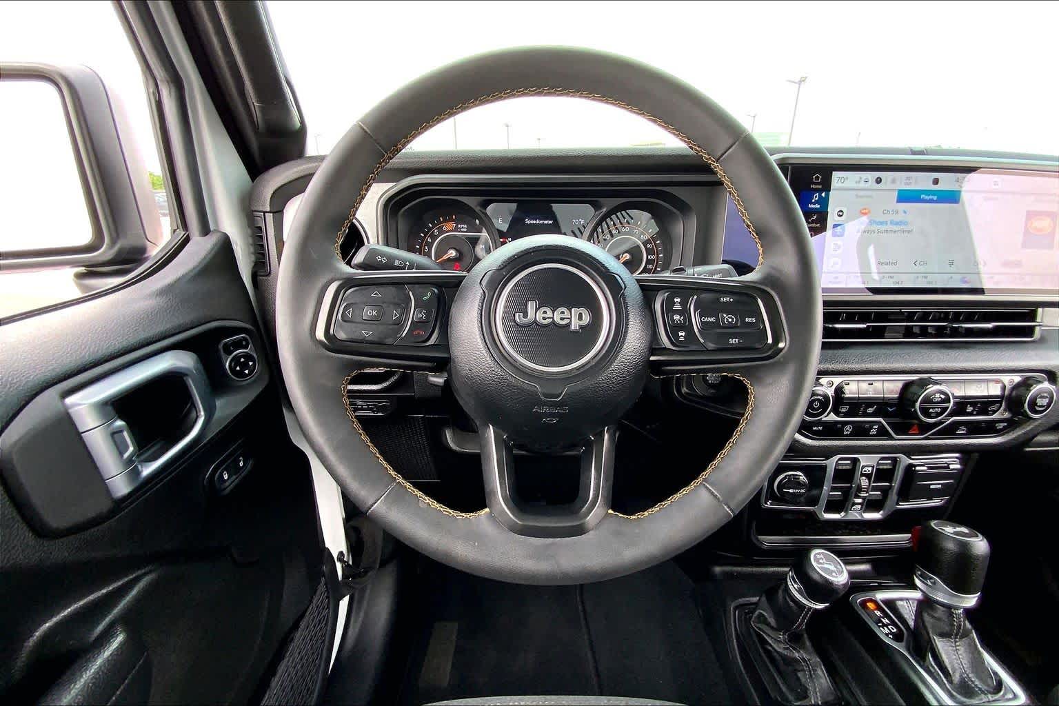 2024 Jeep Wrangler Sport S Bright White Clearcoat at Group 1 Toyota Southwest