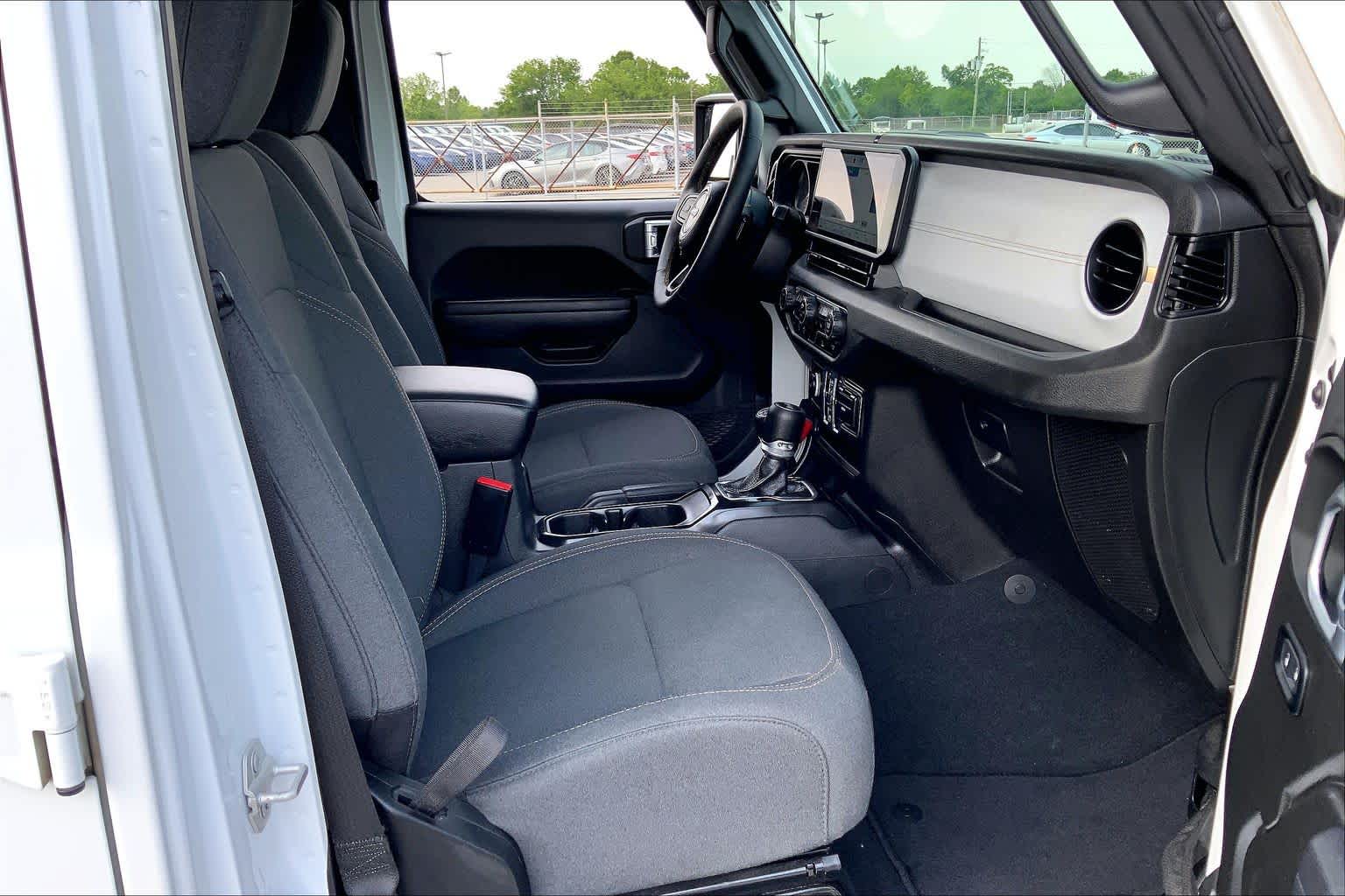 2024 Jeep Wrangler Sport S Bright White Clearcoat at Group 1 Toyota Southwest