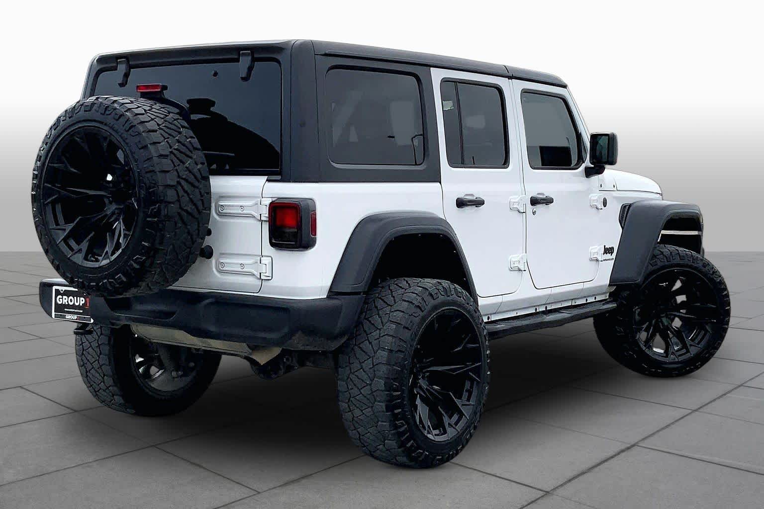 2024 Jeep Wrangler Sport S Bright White Clearcoat at Group 1 Toyota Southwest