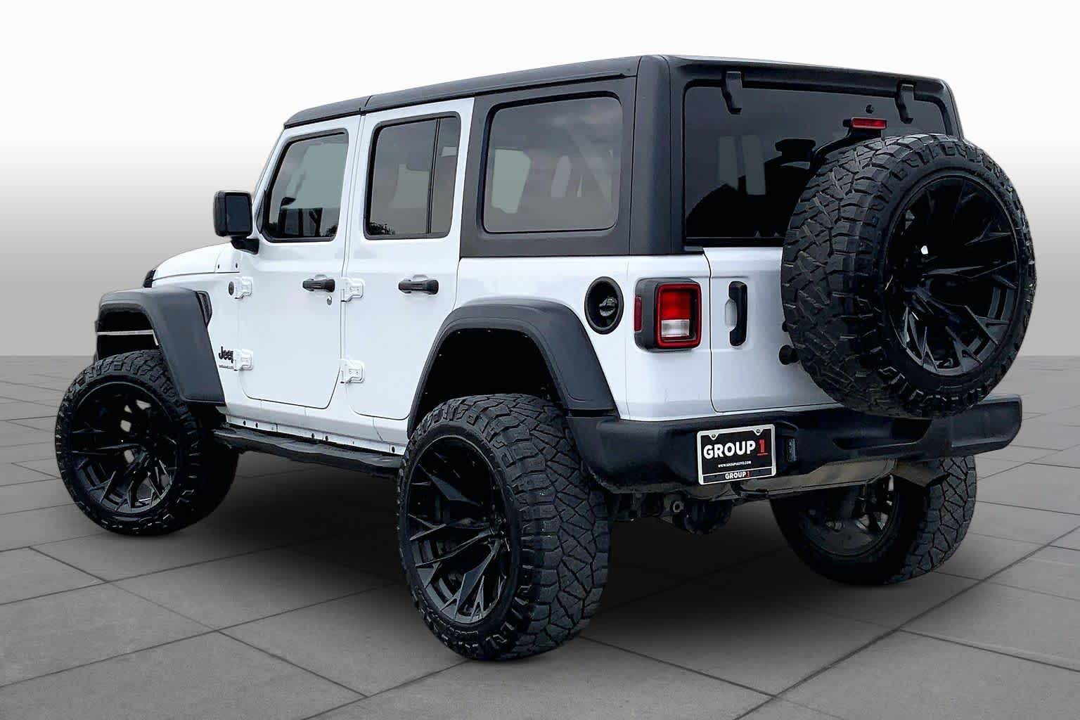 2024 Jeep Wrangler Sport S Bright White Clearcoat at Group 1 Toyota Southwest