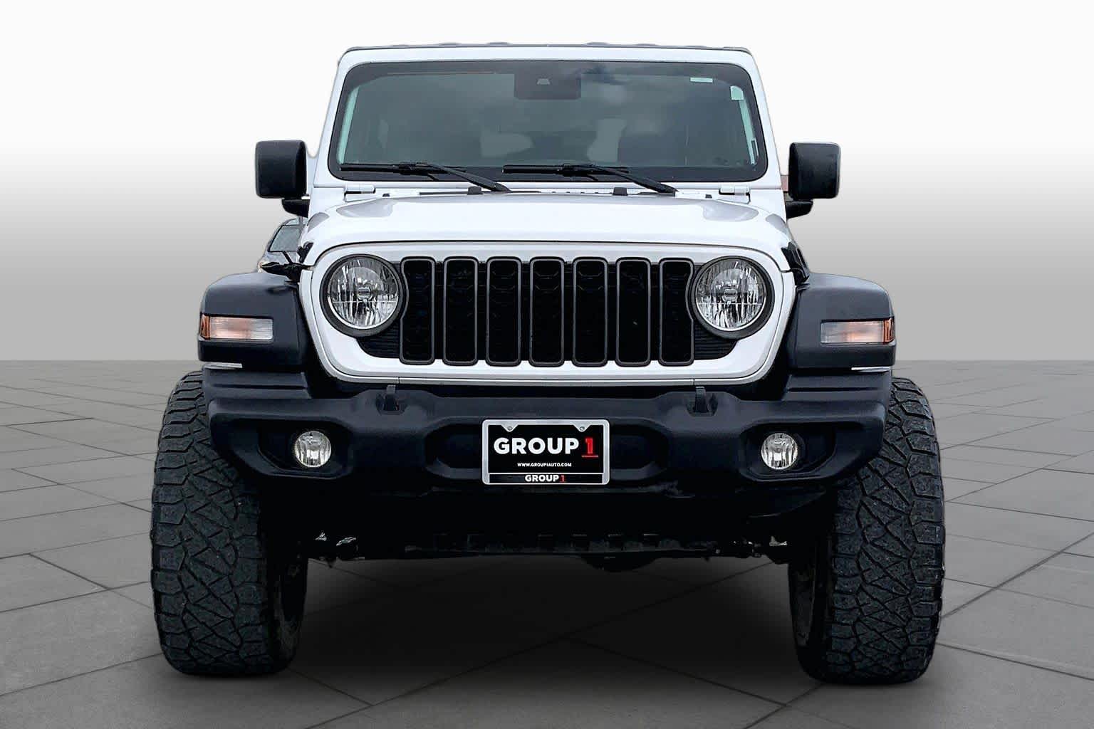 2024 Jeep Wrangler Sport S Bright White Clearcoat at Group 1 Toyota Southwest