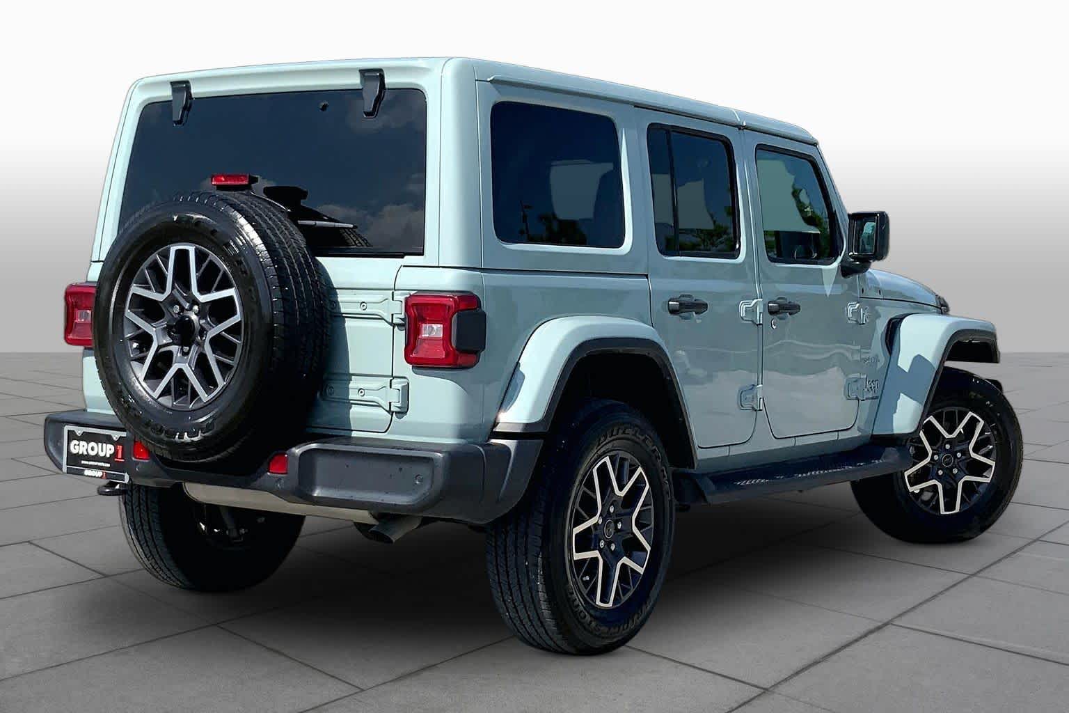 2024 Jeep Wrangler Sahara Earl Clearcoat at Mac Haik CDJR North Houston