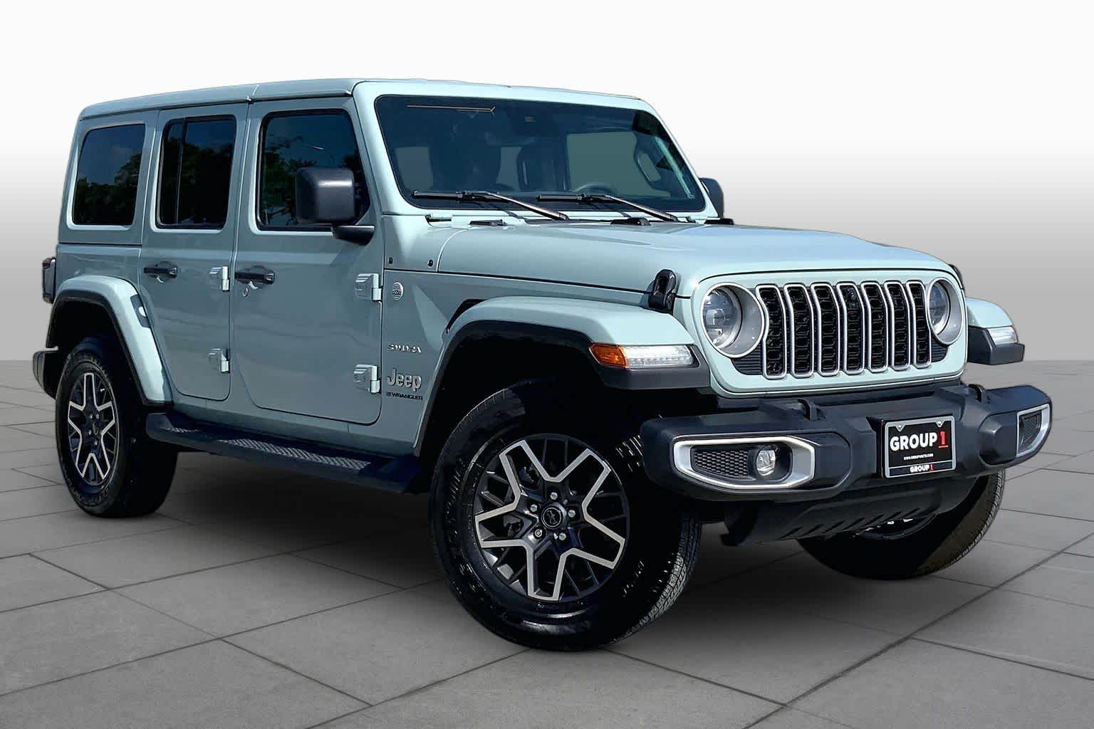2024 Jeep Wrangler Sahara Earl Clearcoat at Mac Haik CDJR North Houston