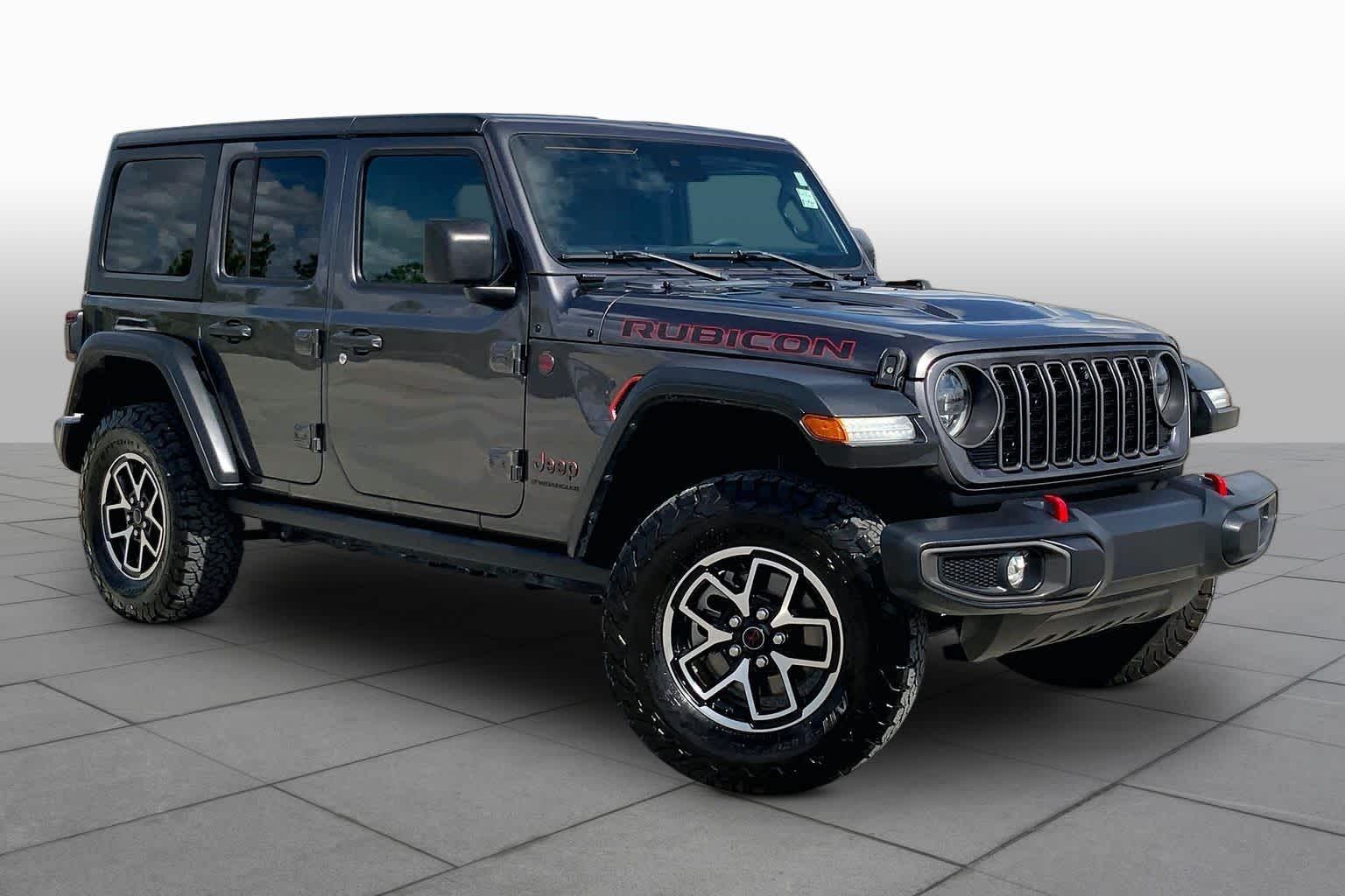 2024 Jeep Wrangler Rubicon Granite Crystal Metallic Clearcoat at Group 1 Toyota Southwest