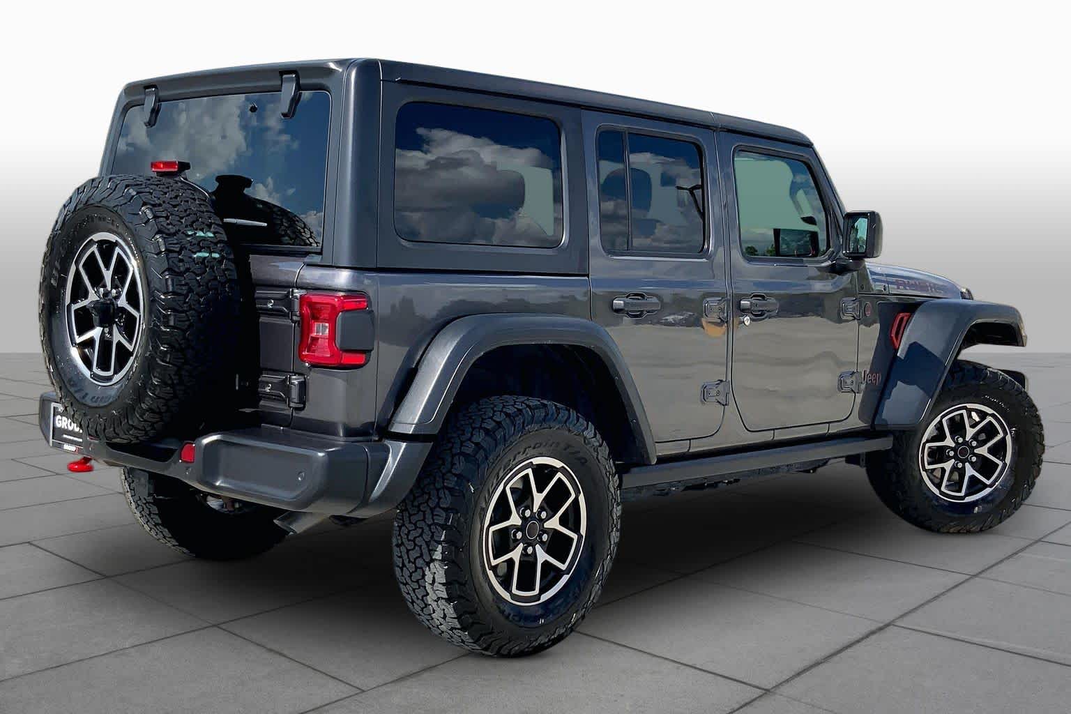 2024 Jeep Wrangler Rubicon Granite Crystal Metallic Clearcoat at Group 1 Toyota Southwest