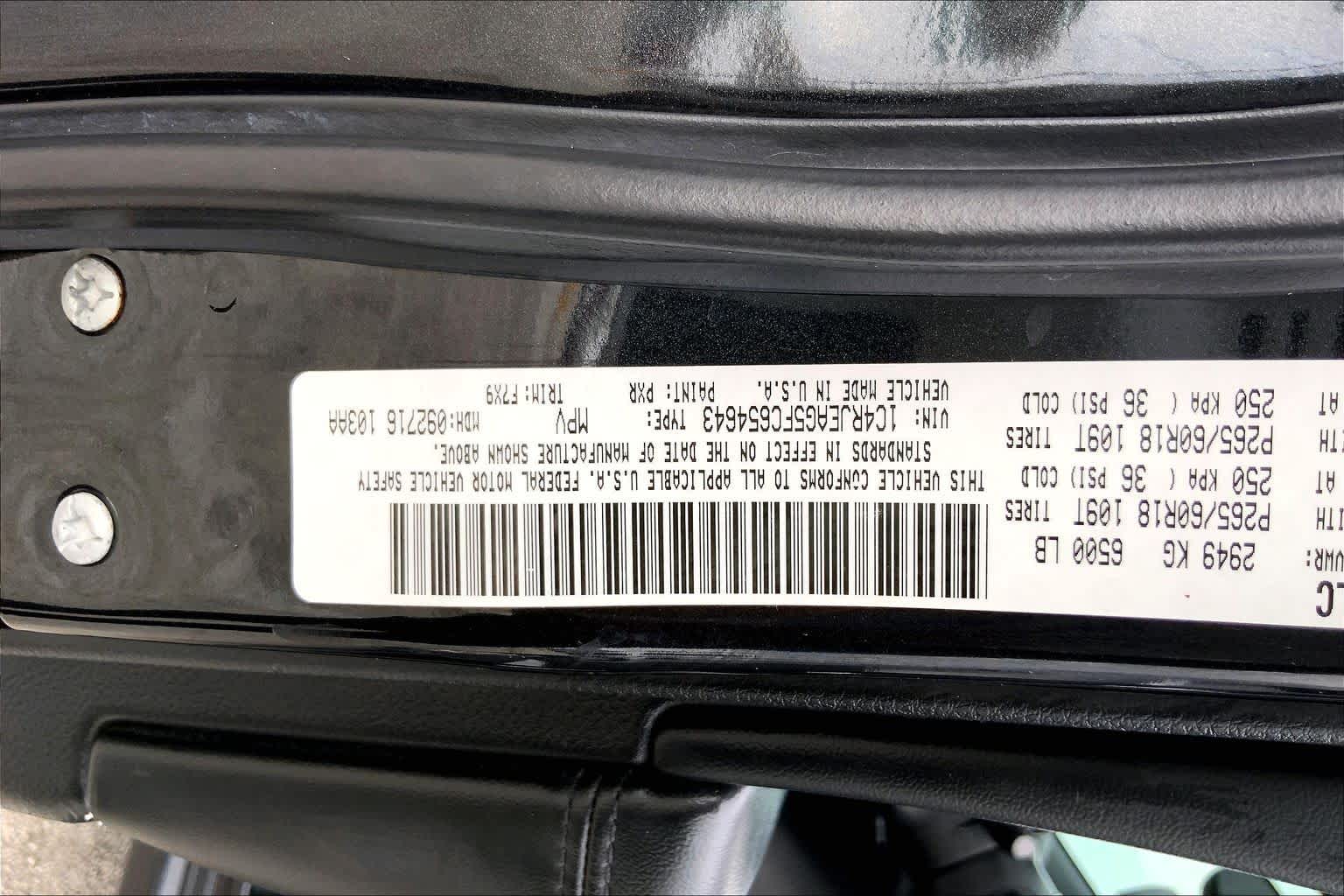 2015 Jeep Grand Cherokee Laredo Brilliant Black Crystal Pearlcoat at Sterling McCall Nissan