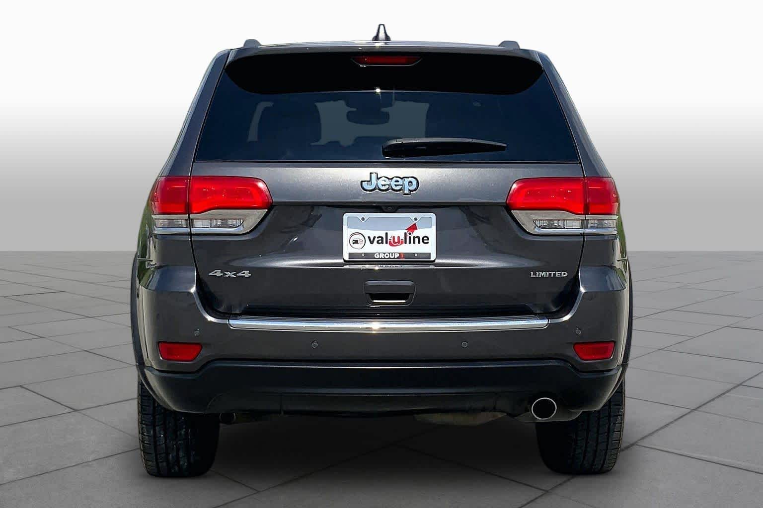 2017 Jeep Grand Cherokee Limited Granite Crystal Metallic Clearcoat at Group 1 GMC Buick South