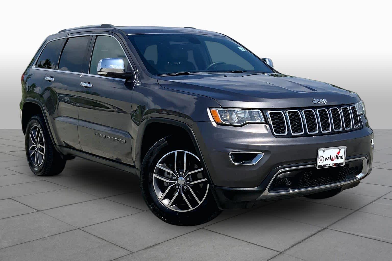 2017 Jeep Grand Cherokee Limited Granite Crystal Metallic Clearcoat at Group 1 GMC Buick South