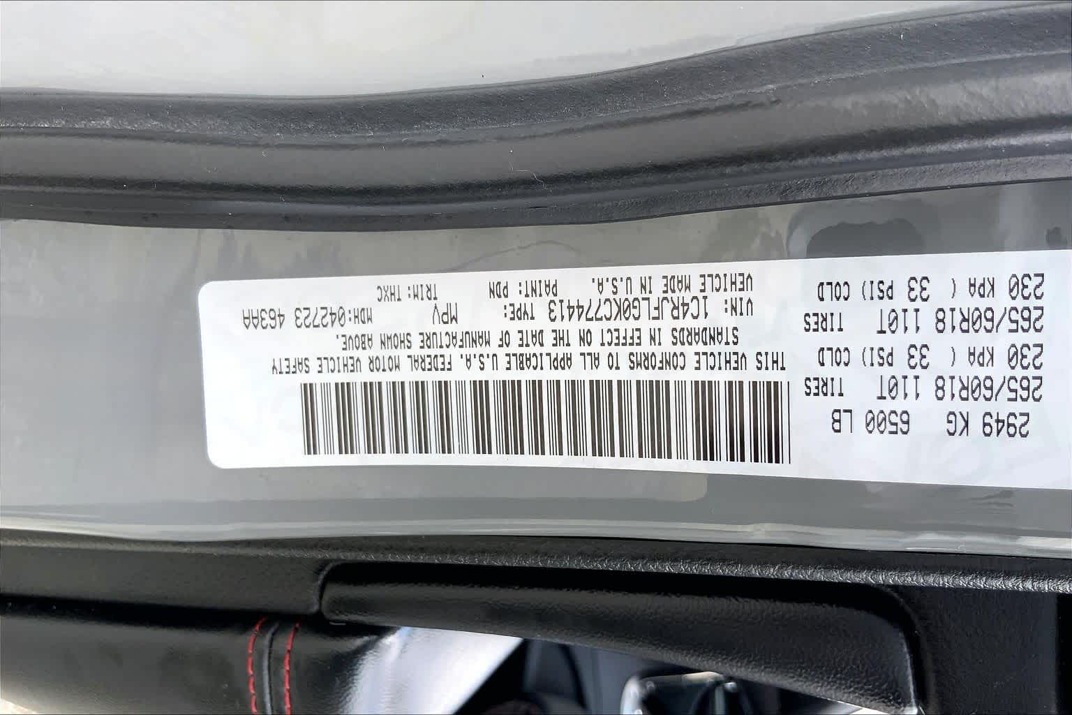 2019 Jeep Grand Cherokee Trailhawk Sting-Gray Clearcoat at AutoNation Ford Gulf Fwy