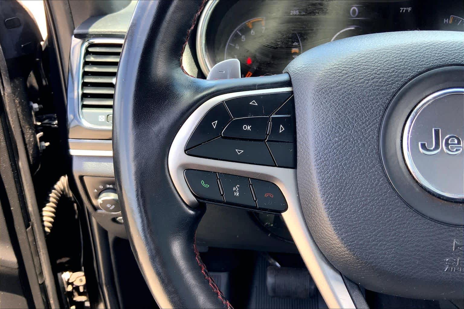 2021 Jeep Grand Cherokee Trailhawk Diamond Black Crystal Pearlcoat at AutoNation Chrysler Jeep Dodge Ram Spring