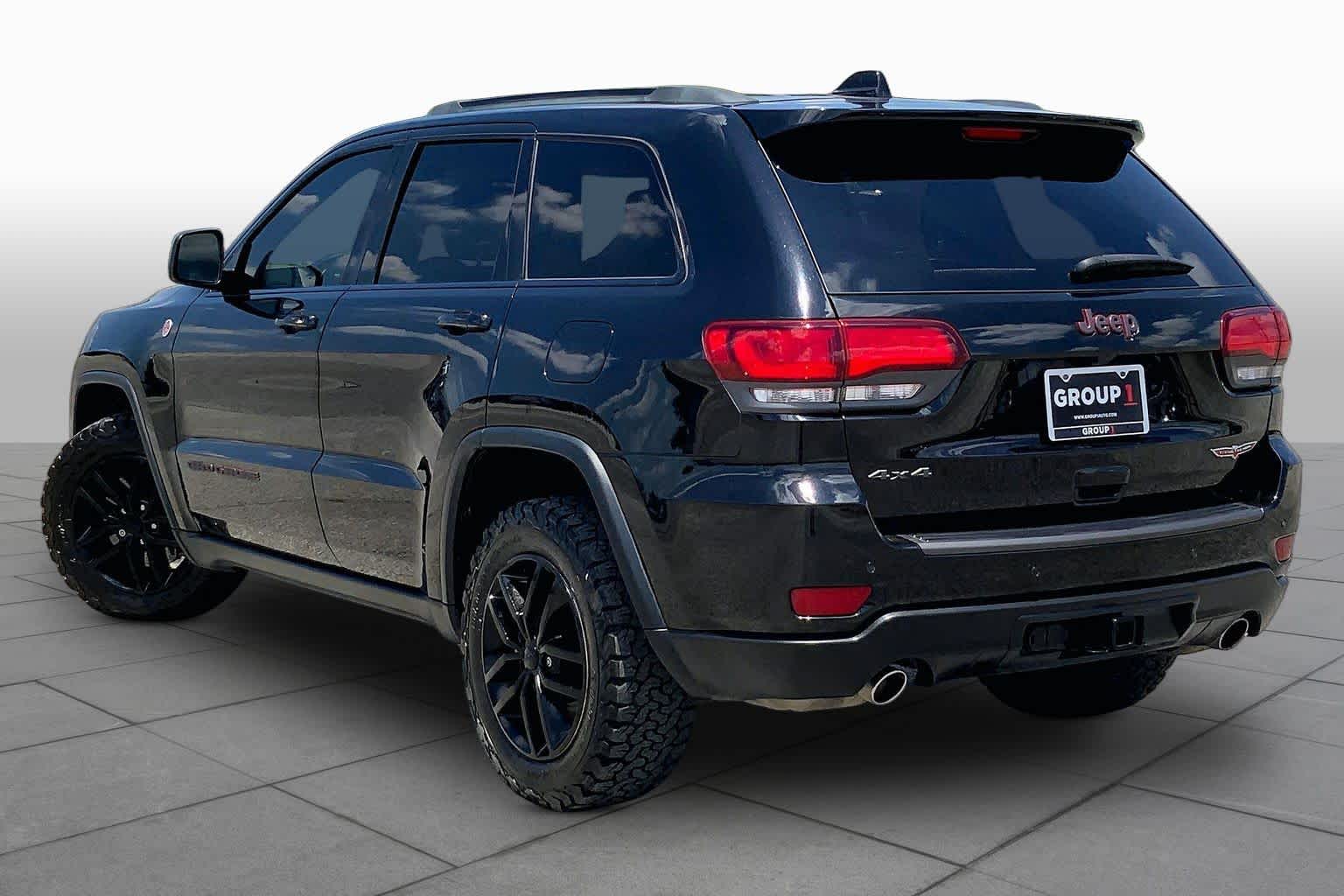 2021 Jeep Grand Cherokee Trailhawk Diamond Black Crystal Pearlcoat at AutoNation Chrysler Jeep Dodge Ram Spring