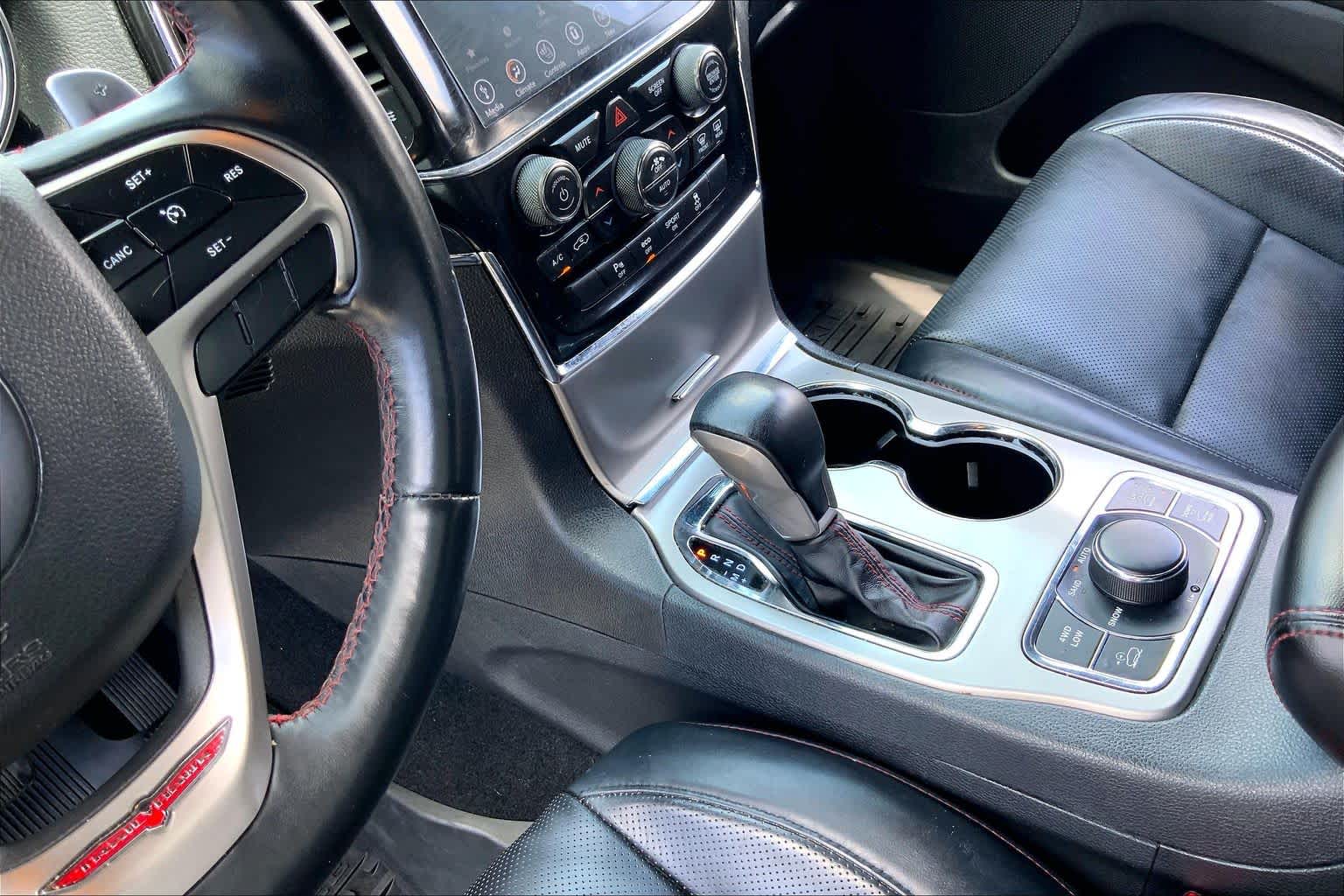 2021 Jeep Grand Cherokee Trailhawk Diamond Black Crystal Pearlcoat at AutoNation Chrysler Jeep Dodge Ram Spring