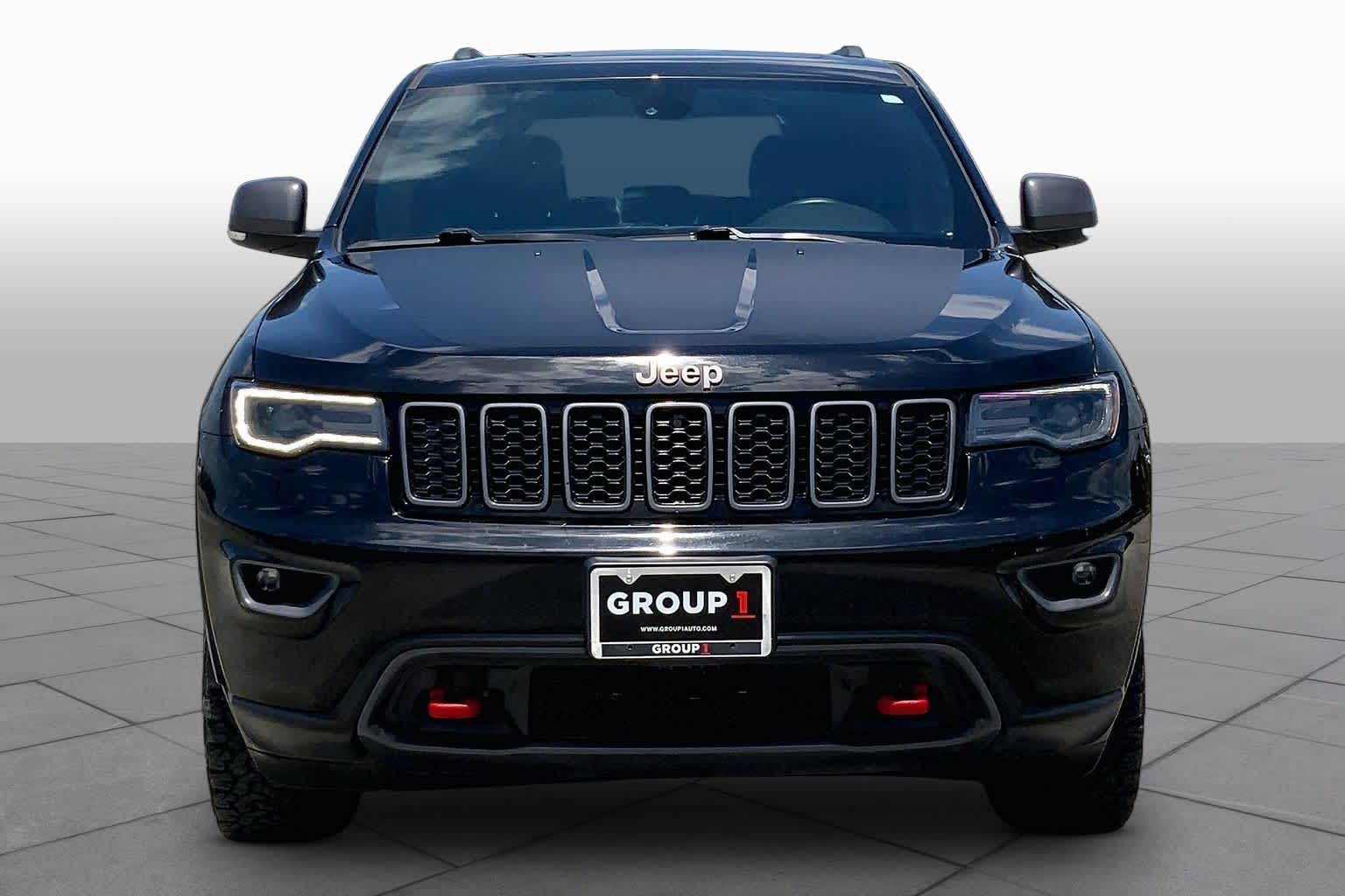 2021 Jeep Grand Cherokee Trailhawk Diamond Black Crystal Pearlcoat at AutoNation Chrysler Jeep Dodge Ram Spring