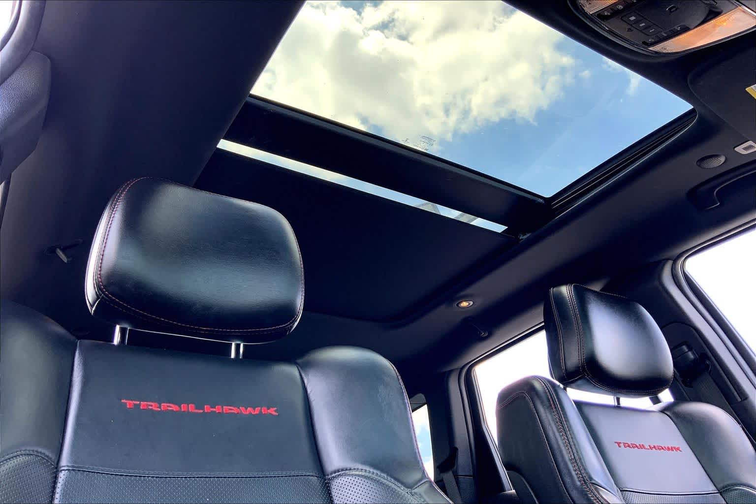 2021 Jeep Grand Cherokee Trailhawk Diamond Black Crystal Pearlcoat at AutoNation Chrysler Jeep Dodge Ram Spring