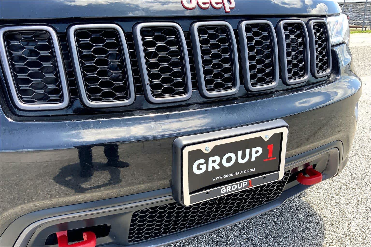 2021 Jeep Grand Cherokee Trailhawk Diamond Black Crystal Pearlcoat at AutoNation Chrysler Jeep Dodge Ram Spring