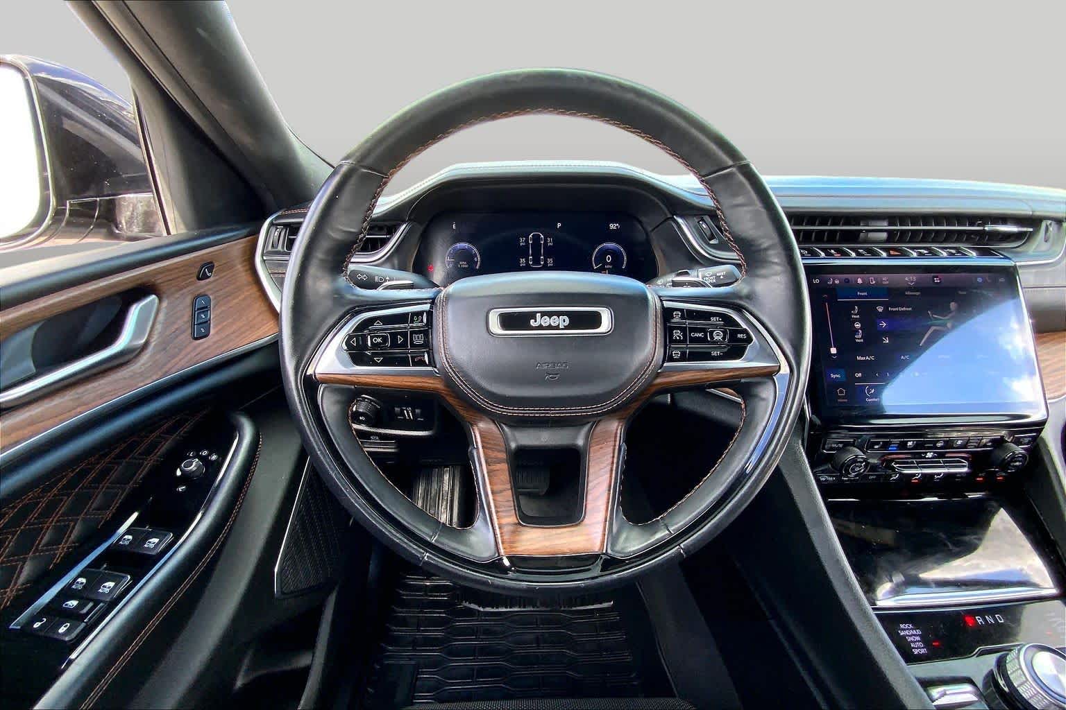 2022 Jeep Grand Cherokee L Summit Baltic Gray Metallic Clearcoat at Tomball Chrysler Dodge Jeep Ram