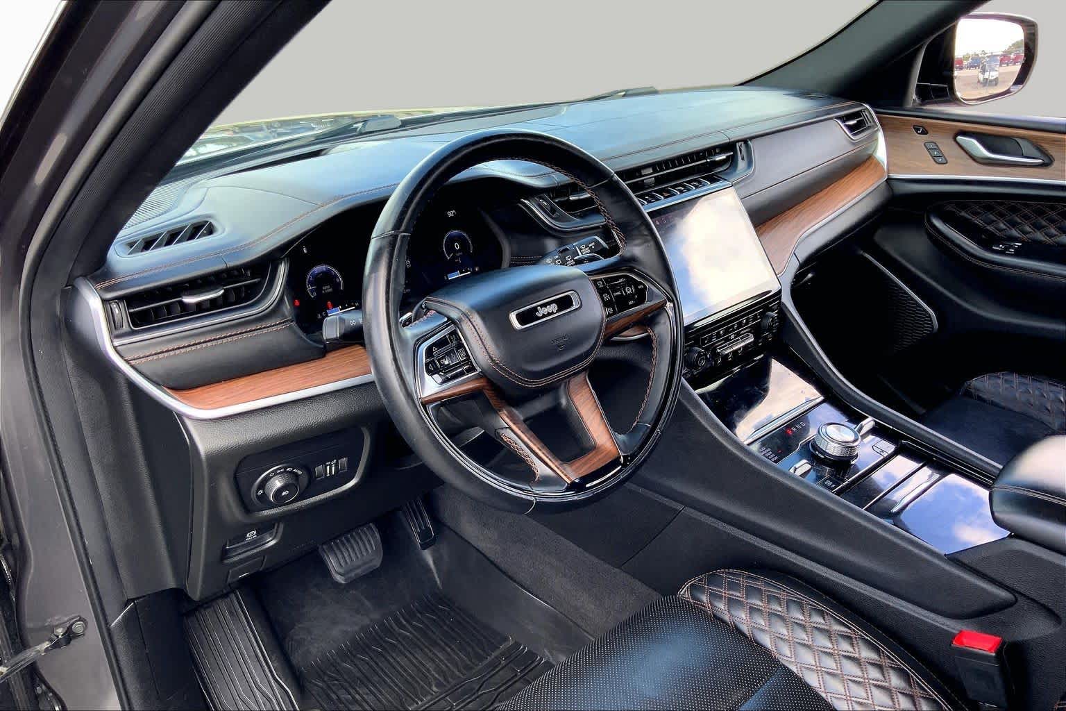 2022 Jeep Grand Cherokee L Summit Baltic Gray Metallic Clearcoat at Tomball Chrysler Dodge Jeep Ram