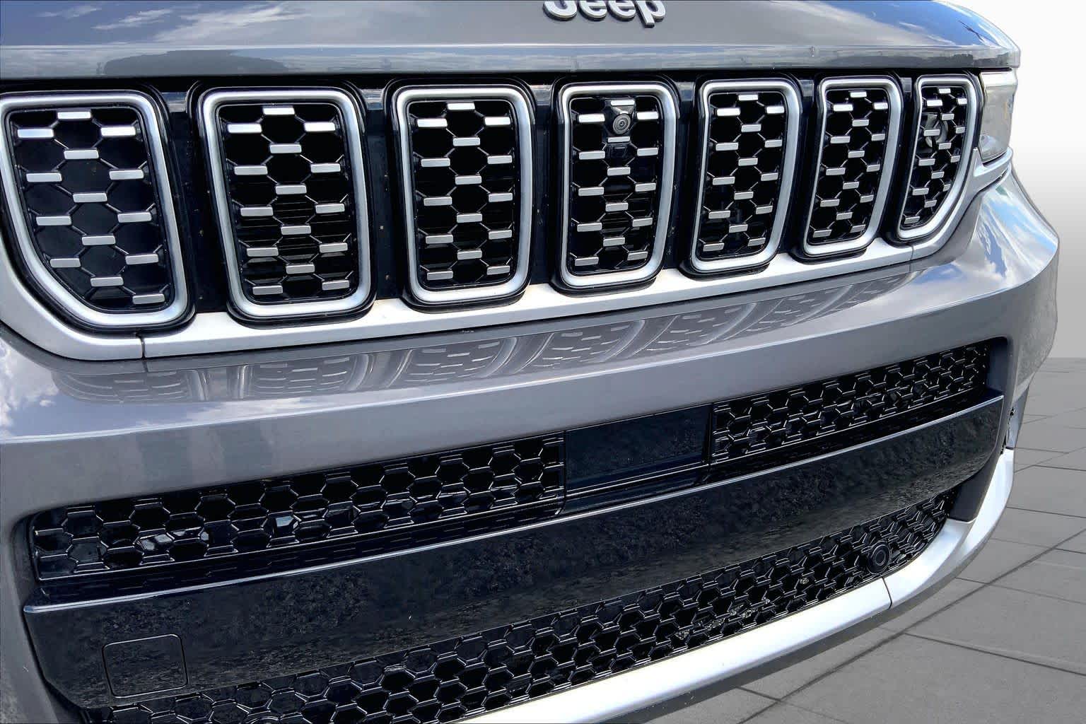 2022 Jeep Grand Cherokee L Summit Baltic Gray Metallic Clearcoat at Tomball Chrysler Dodge Jeep Ram