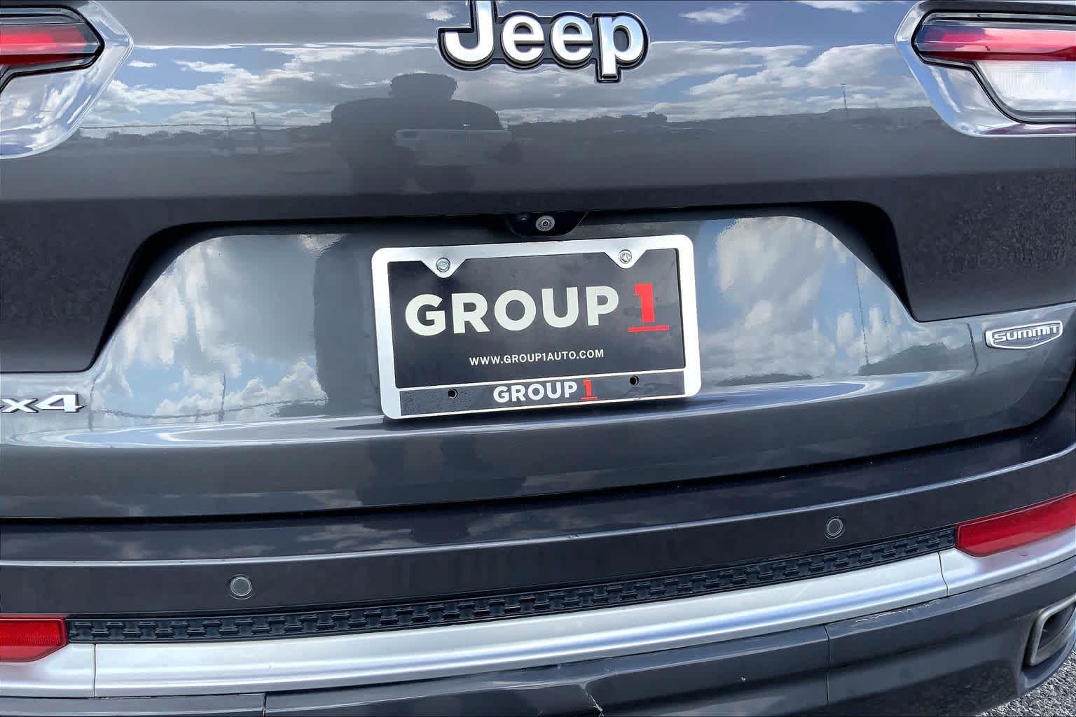 2022 Jeep Grand Cherokee L Summit Baltic Gray Metallic Clearcoat at Tomball Chrysler Dodge Jeep Ram