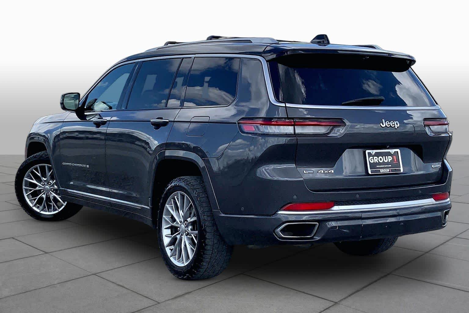 2022 Jeep Grand Cherokee L Summit Baltic Gray Metallic Clearcoat at Tomball Chrysler Dodge Jeep Ram