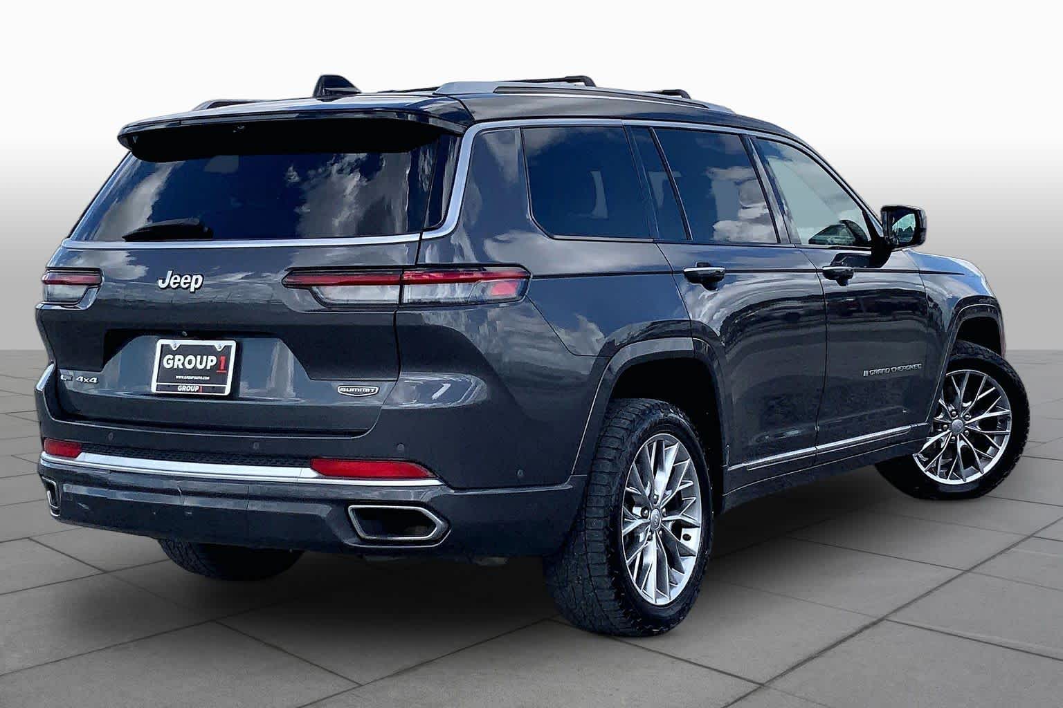2022 Jeep Grand Cherokee L Summit Baltic Gray Metallic Clearcoat at Tomball Chrysler Dodge Jeep Ram