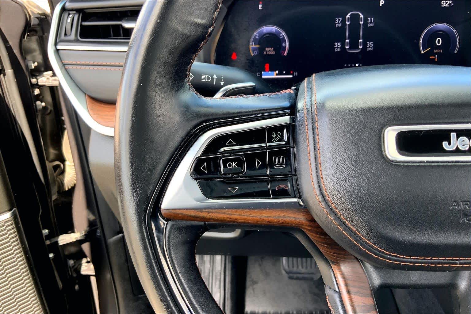 2022 Jeep Grand Cherokee L Summit Baltic Gray Metallic Clearcoat at Tomball Chrysler Dodge Jeep Ram
