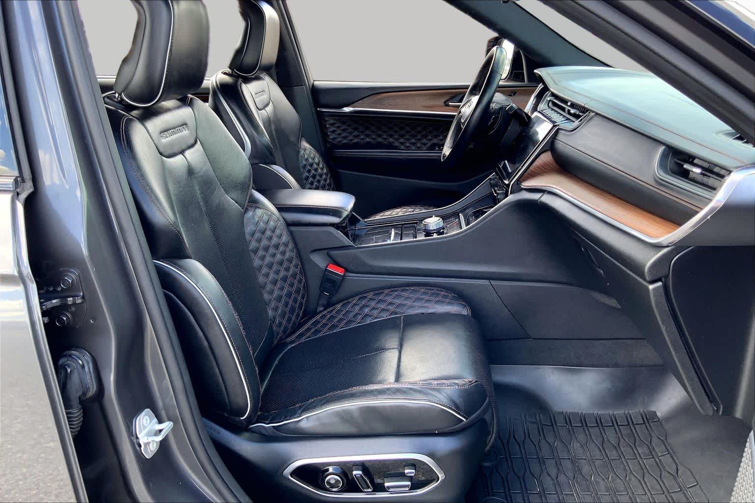 2022 Jeep Grand Cherokee L Summit Baltic Gray Metallic Clearcoat at Tomball Chrysler Dodge Jeep Ram