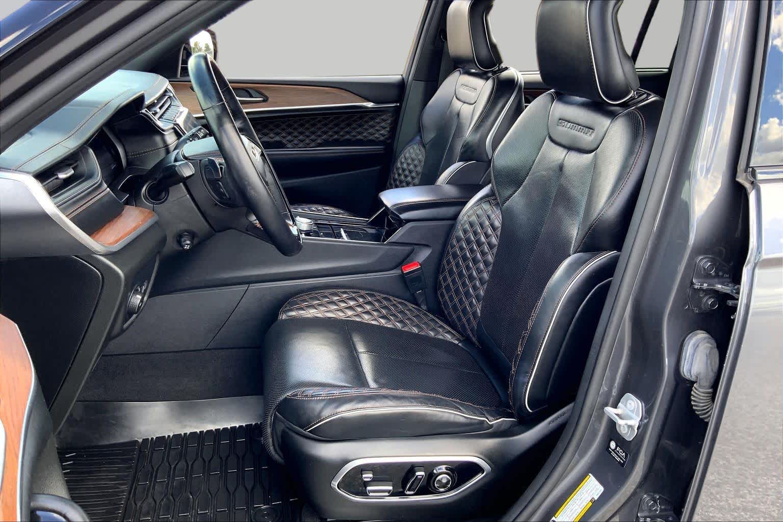 2022 Jeep Grand Cherokee L Summit Baltic Gray Metallic Clearcoat at Tomball Chrysler Dodge Jeep Ram