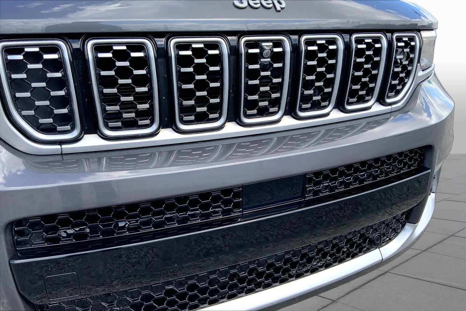 2022 Jeep Grand Cherokee L Summit Baltic Gray Metallic Clearcoat at Lexus Southwest Houston