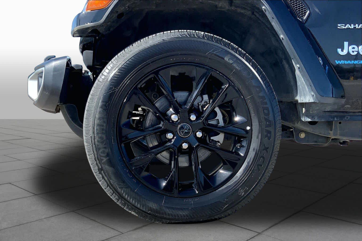 2024 Jeep Wrangler 4xe Sahara Black Clearcoat at Mac Haik CDJR North Houston