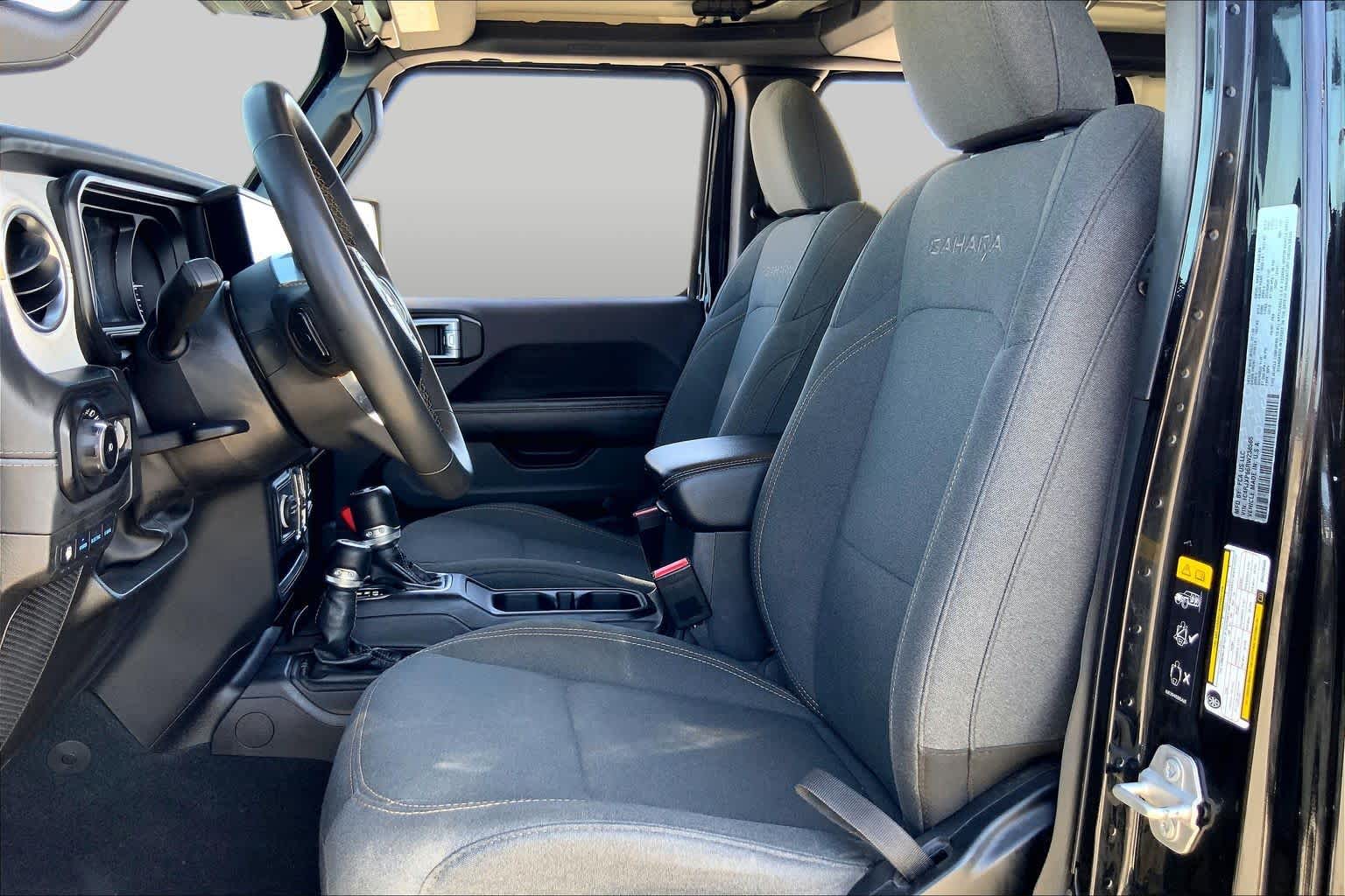 2024 Jeep Wrangler 4xe Sahara Black Clearcoat at Mac Haik CDJR North Houston