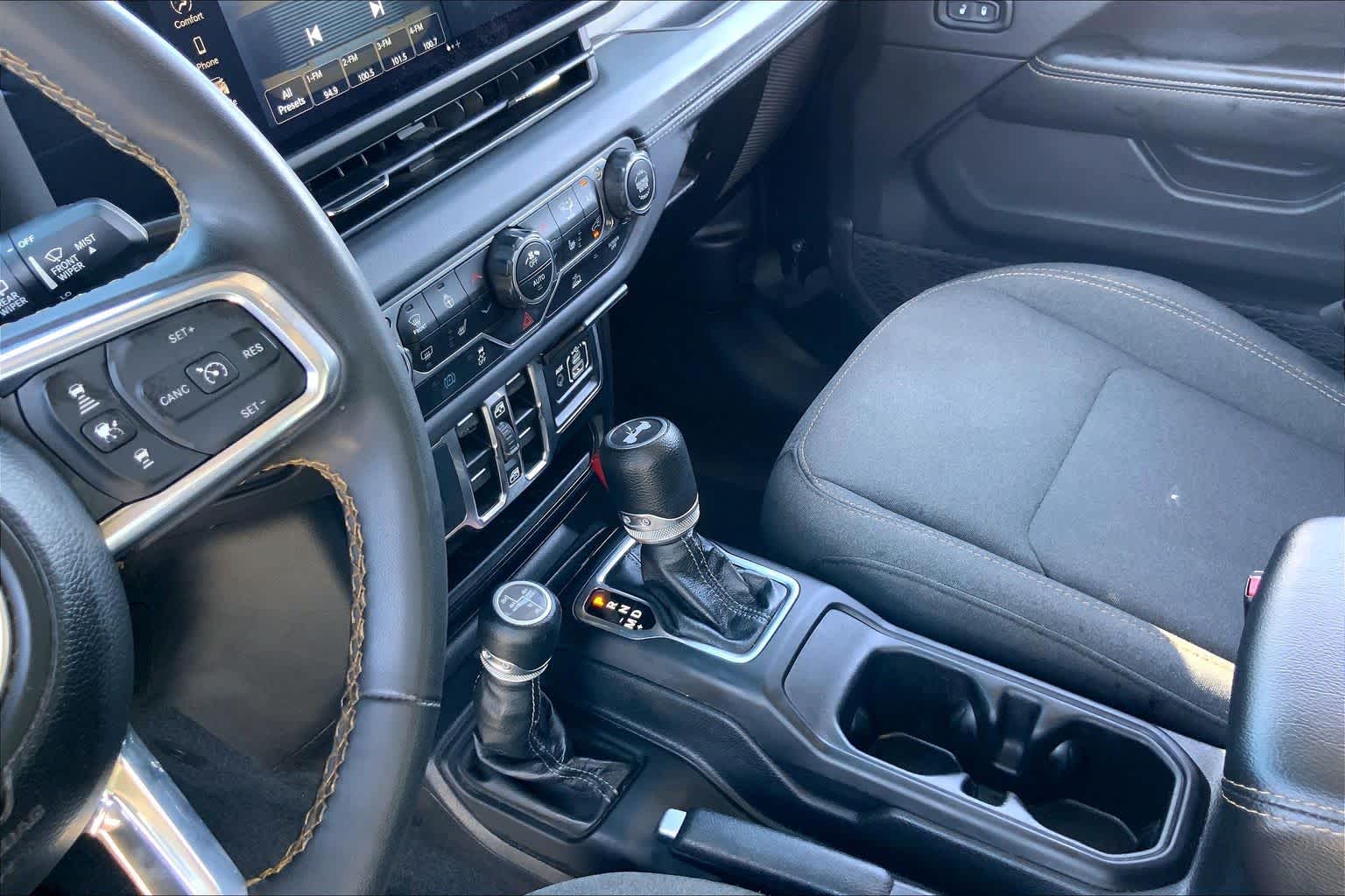 2024 Jeep Wrangler 4xe Sahara Black Clearcoat at Mac Haik CDJR North Houston