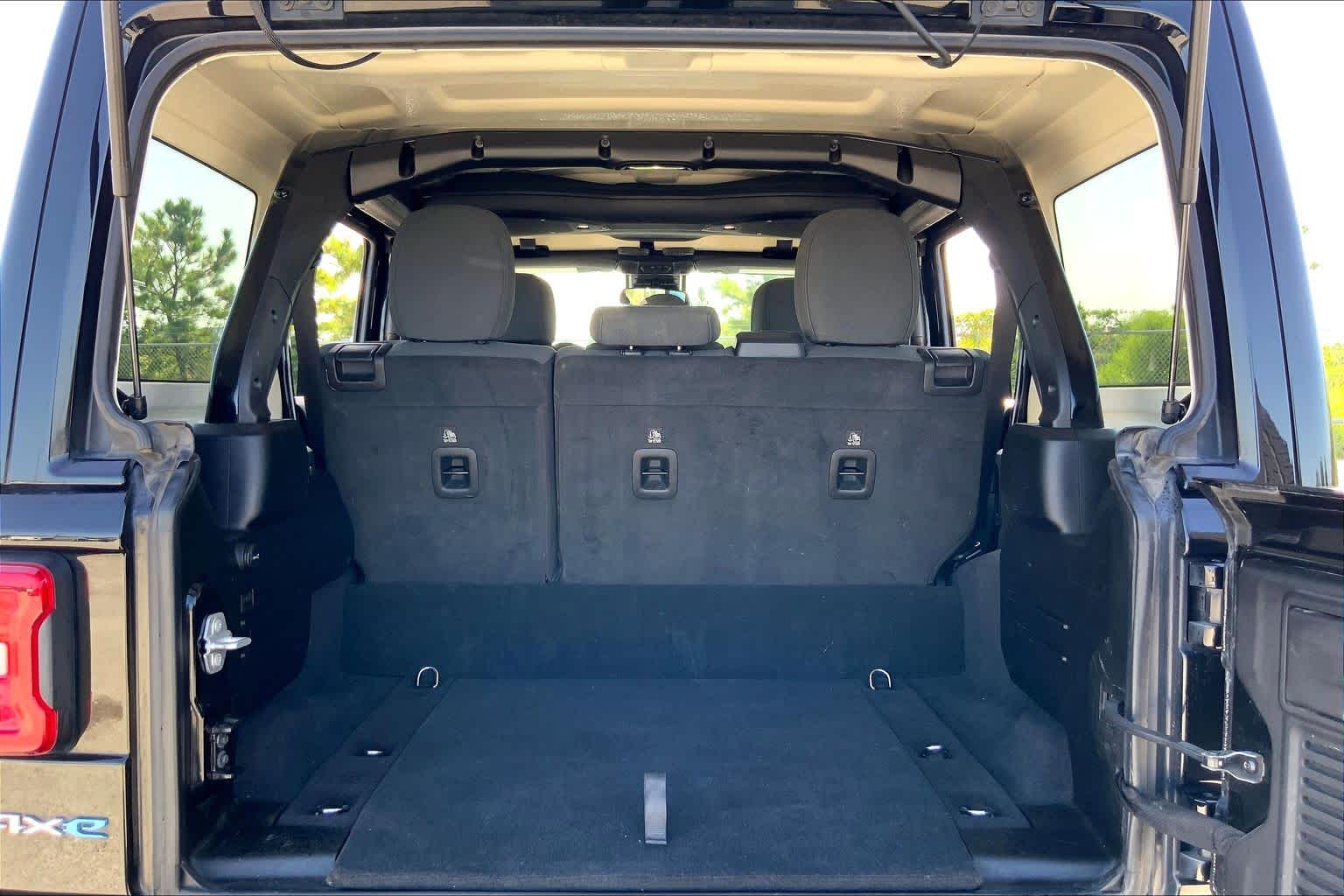 2024 Jeep Wrangler 4xe Sahara Black Clearcoat at Mac Haik CDJR North Houston