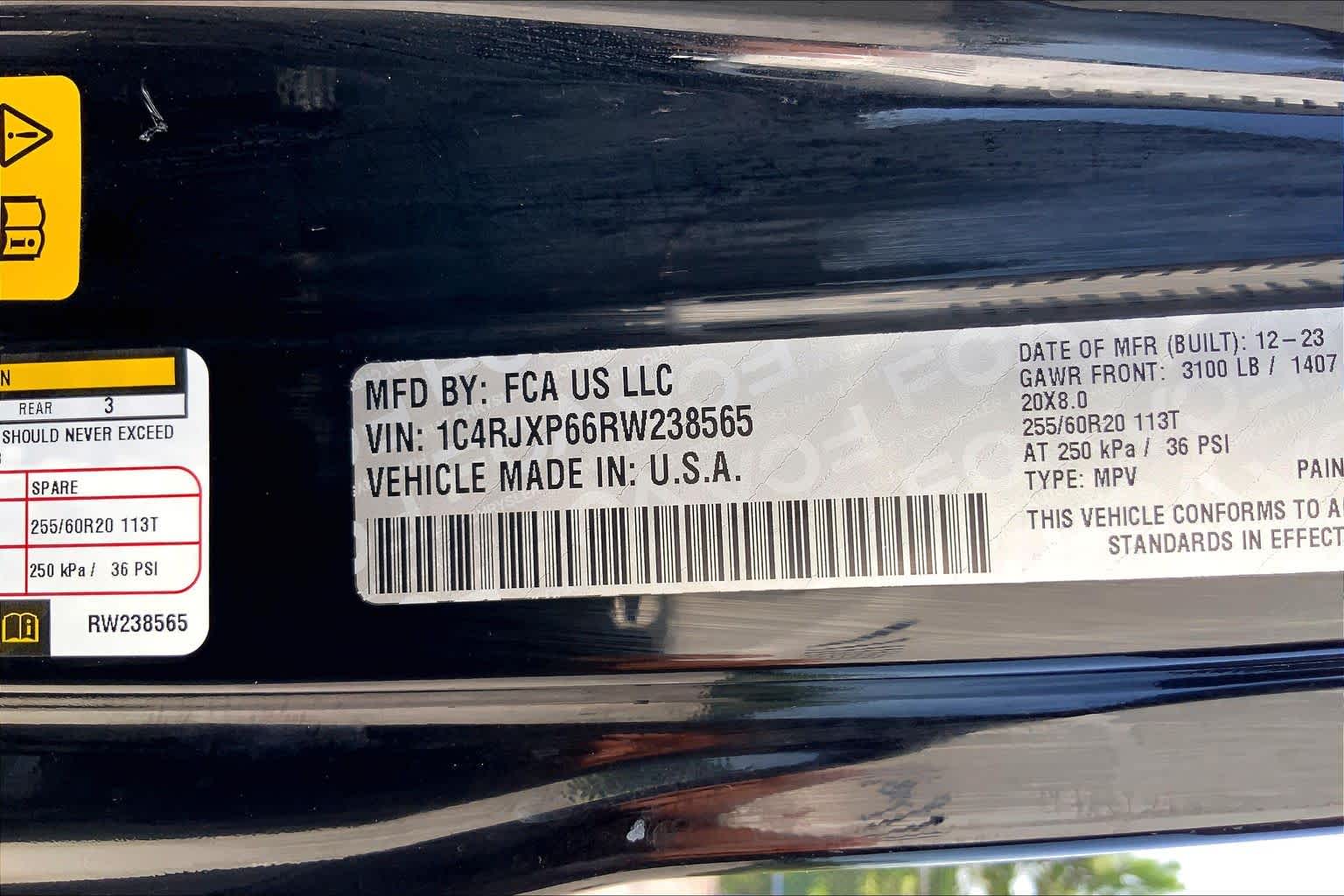 2024 Jeep Wrangler 4xe Sahara Black Clearcoat at Mac Haik CDJR North Houston