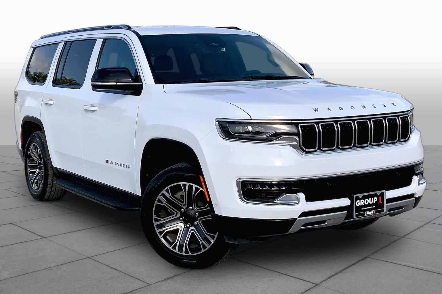 2024 Jeep Wagoneer Series II Bright White Clearcoat at Lexus of Clear Lake