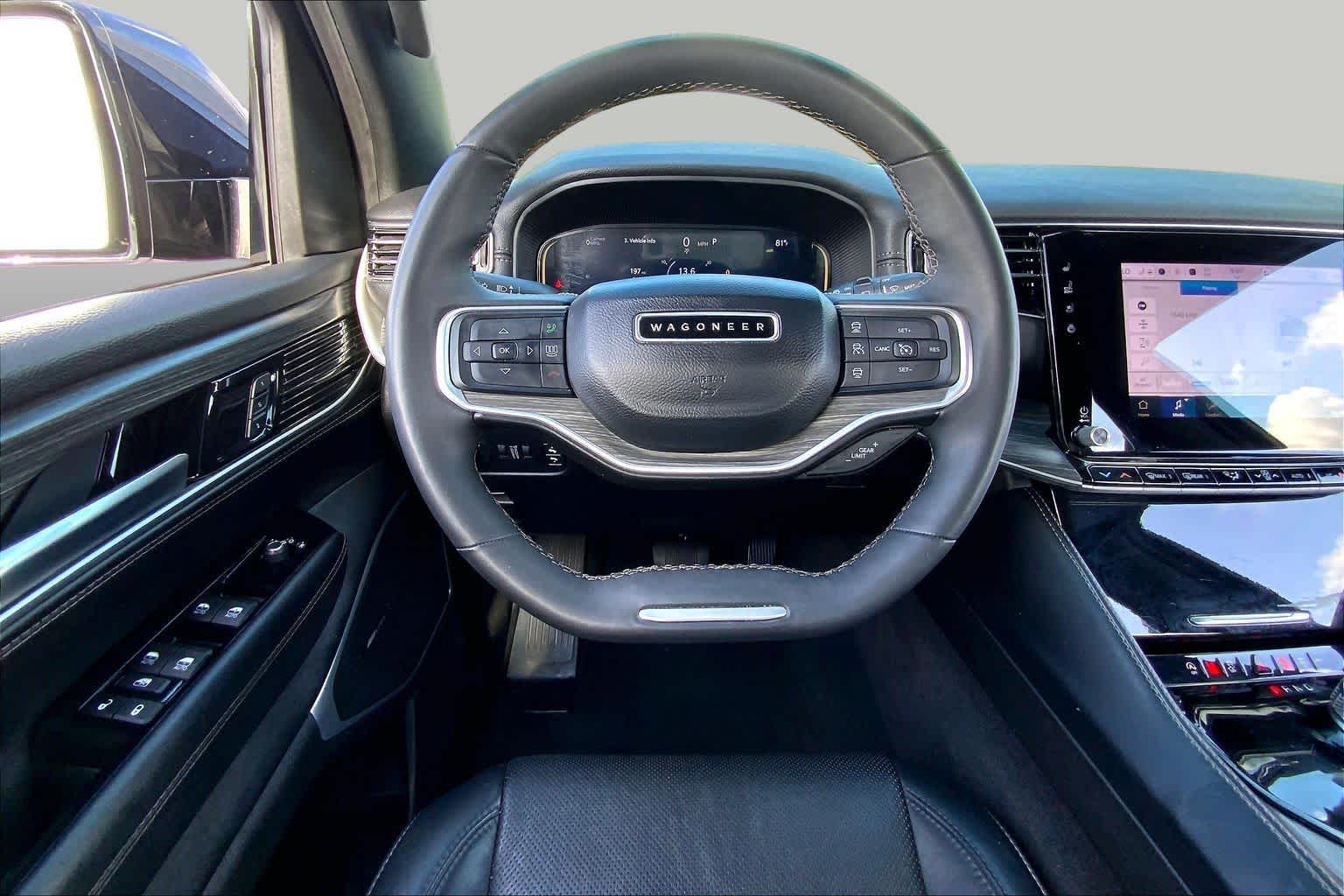 2024 Jeep Wagoneer Series II Bright White Clearcoat at Lexus of Clear Lake