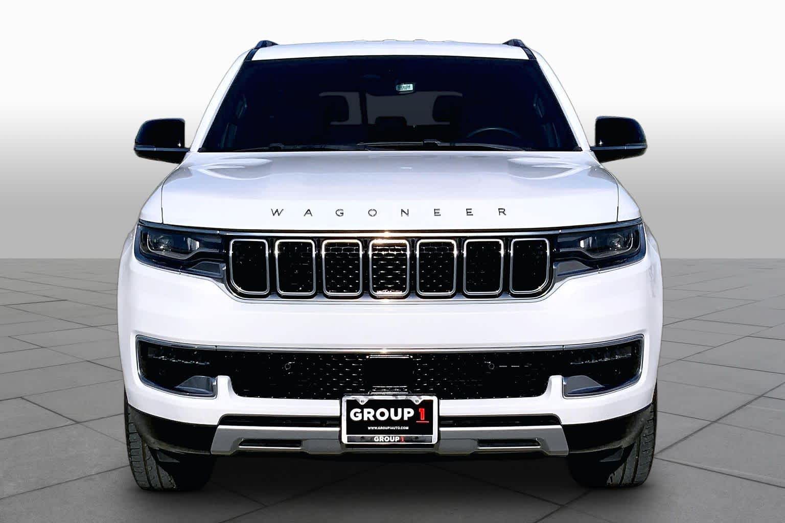 2024 Jeep Wagoneer Series II Bright White Clearcoat at Lexus of Clear Lake