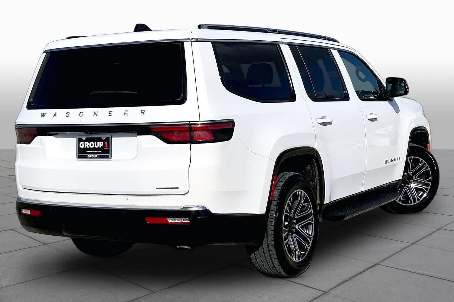 2024 Jeep Wagoneer Series II Bright White Clearcoat at Lexus of Clear Lake